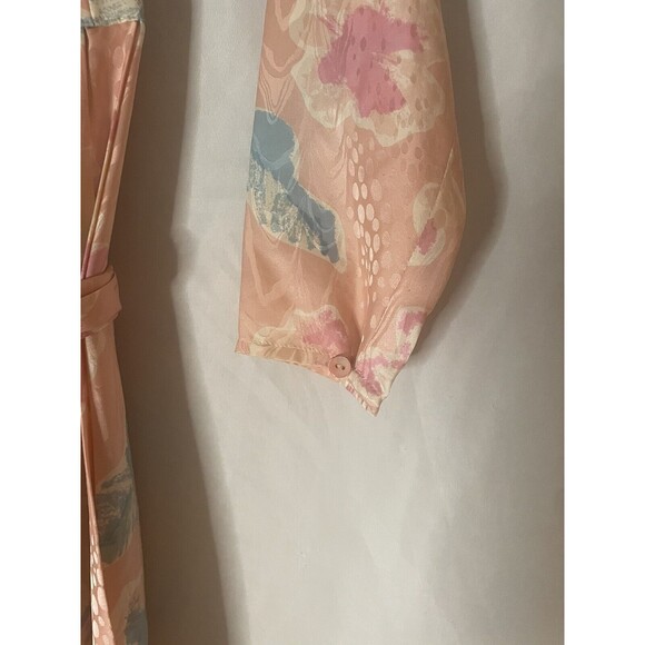 VINTAGE ARGENTI 100% SILK DRESS Size 6 70s 80s Mobwife Griselda Elegant Luxury - Picture 7 of 9